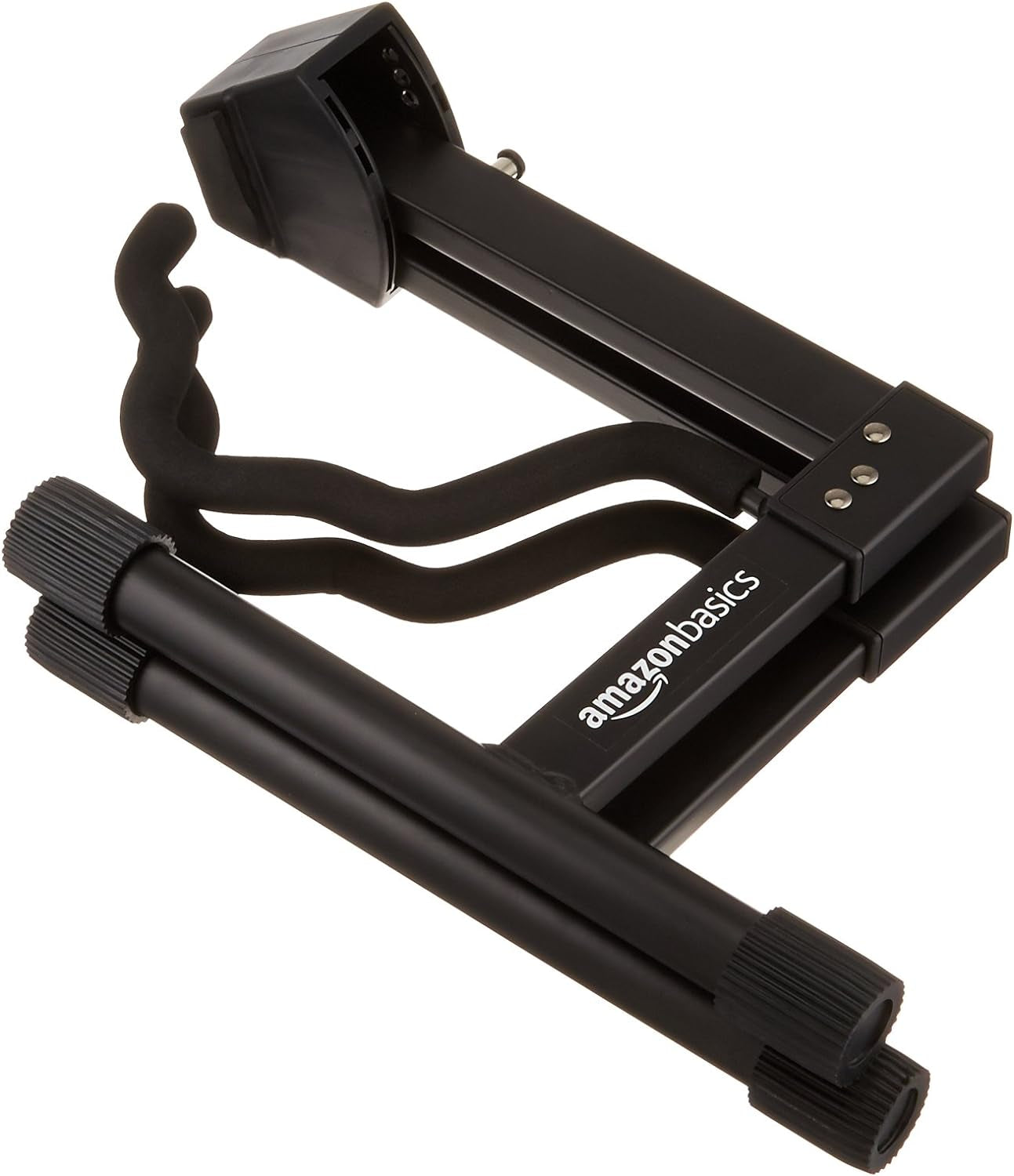 Adjustable Folding Guitar Stand, A-Shape, Fully Assembled - for School Music Program, Concerts & Multiple Users, Black