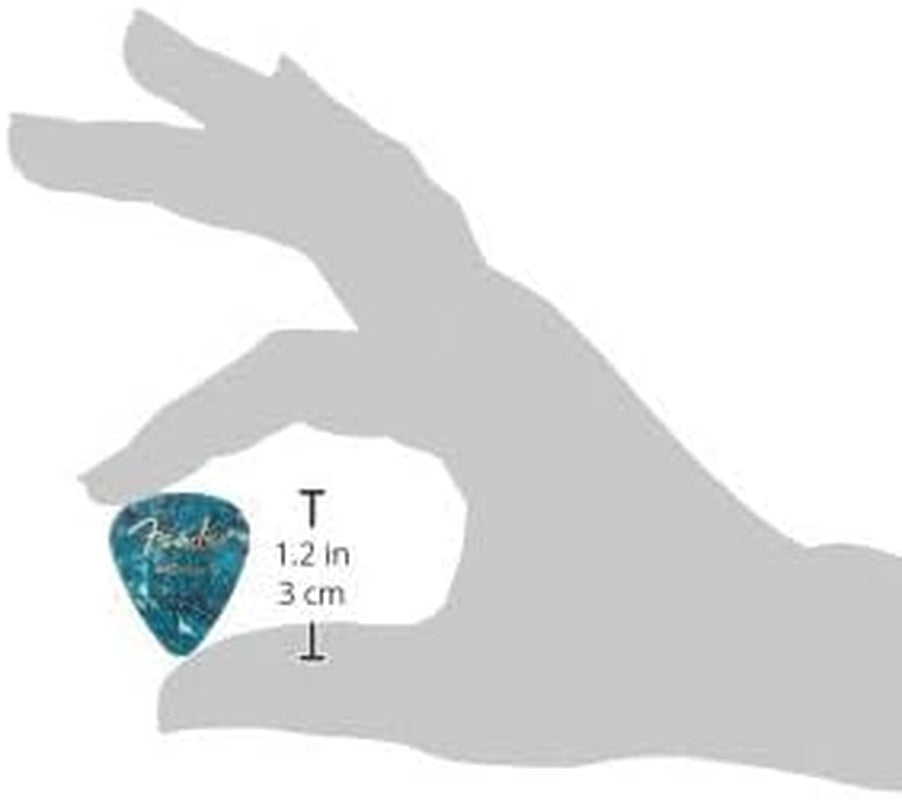 12-Pack of Fender Guitar Picks with 351 Shape