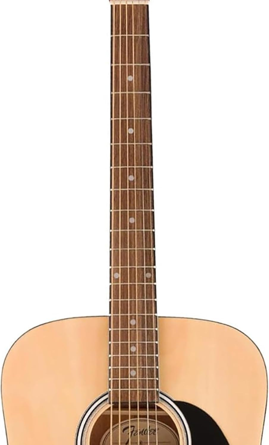 Dreadnought Acoustic Guitar - Natural Bundle with Gig Bag, Tuner, Strings, Picks,  Play Online Lessons, and Austin Bazaar Instructional DVD