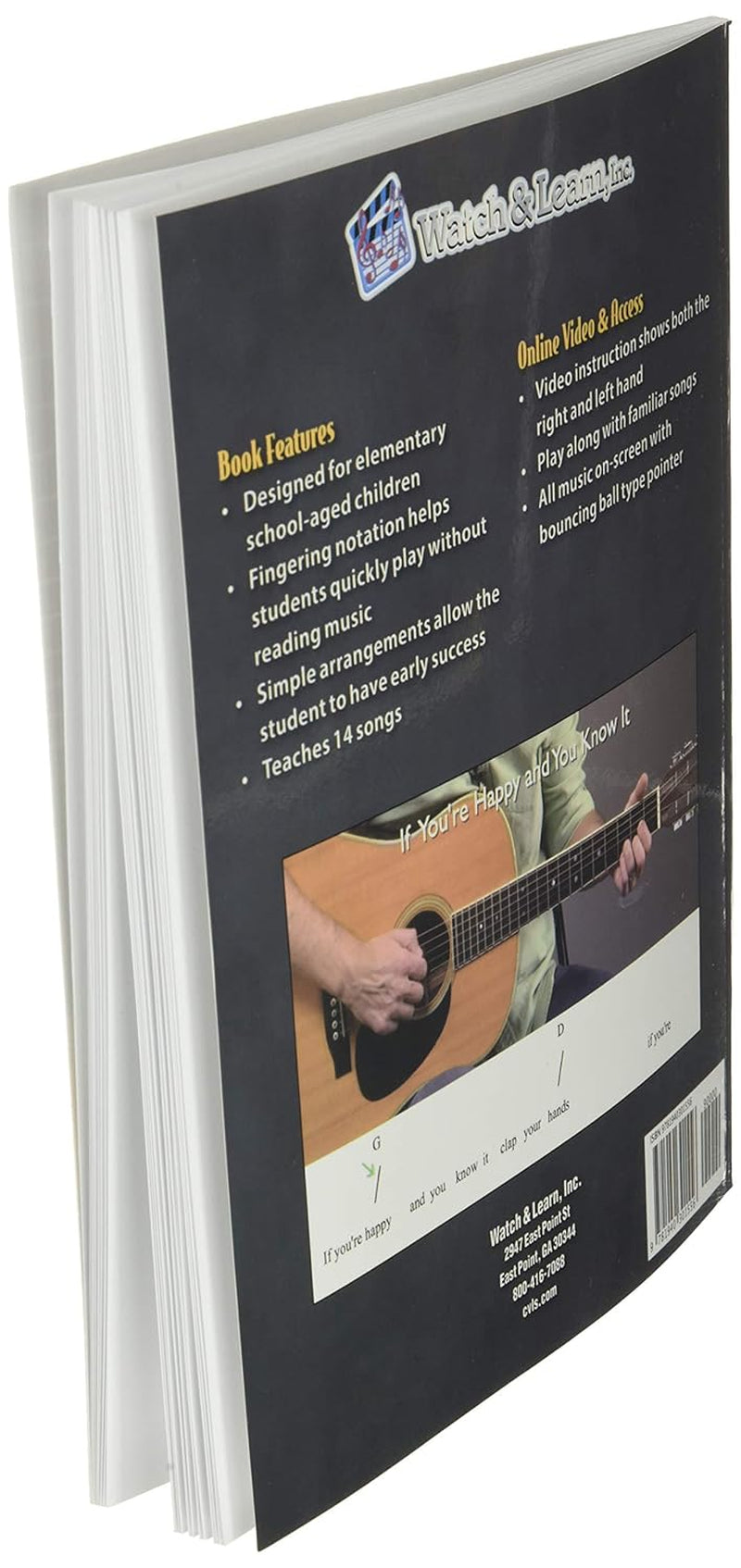 Beginner Guitar Lessons for Kids Book: with Online Video and Audio Access