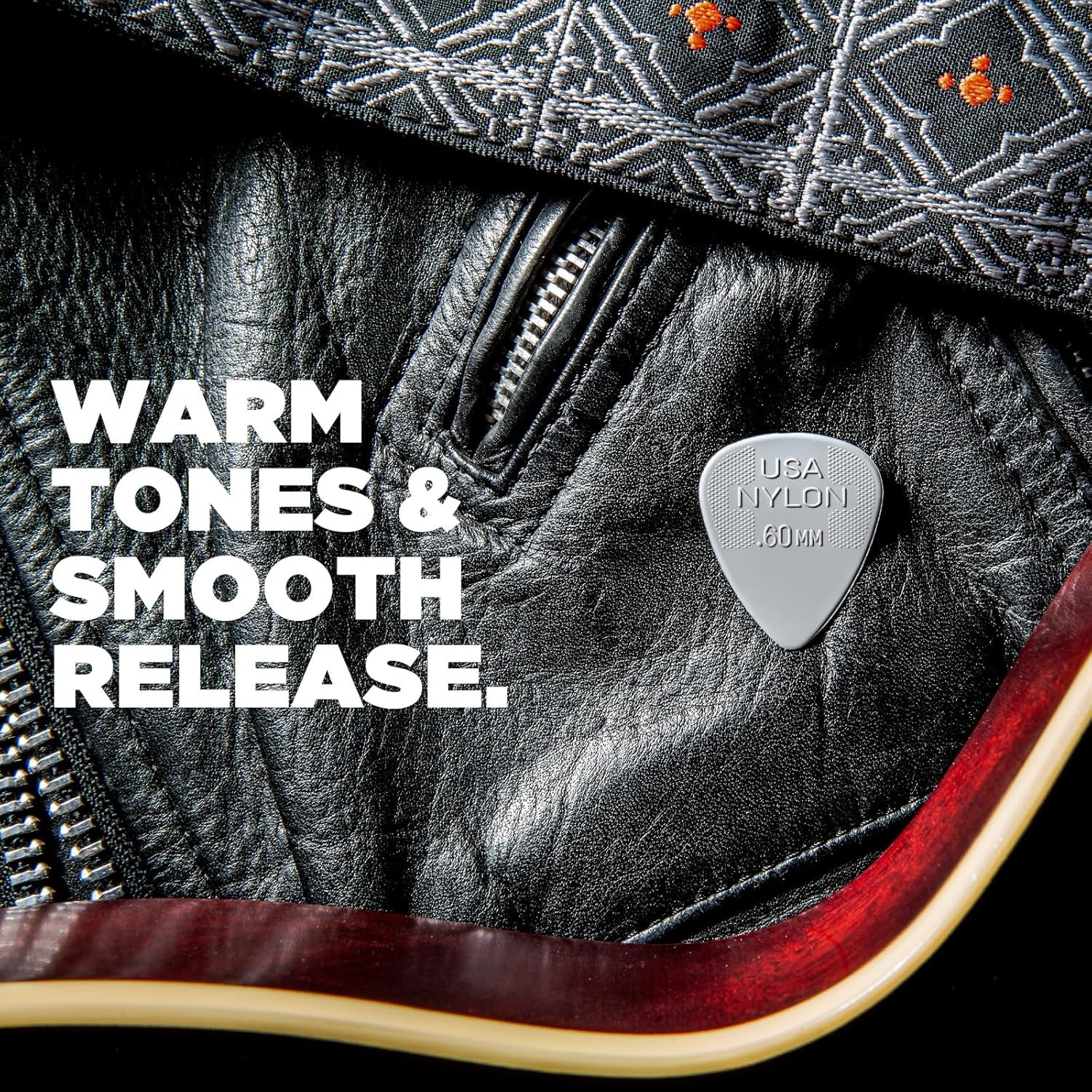 Dunlop 44P73 .73Mm Nylon Standard Guitar Picks, 12-Pack