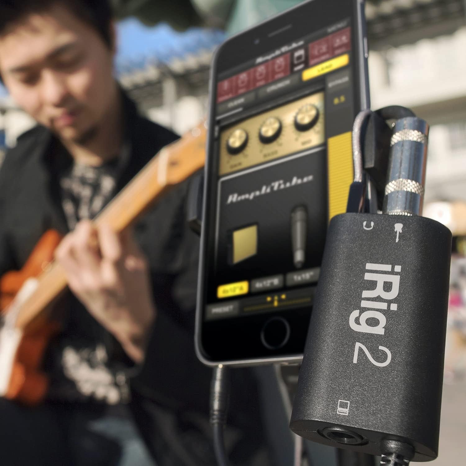 iRig 2 Portable Guitar Audio Interface Adapter