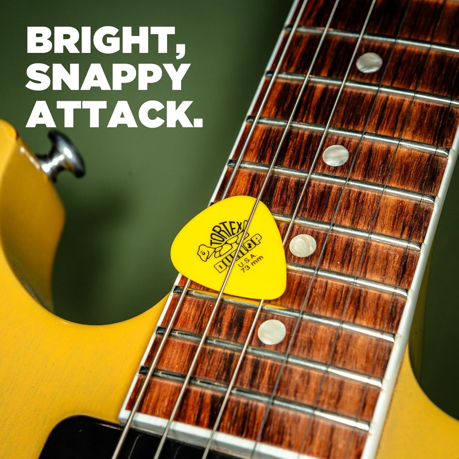 Dunlop Tortex Standard .60Mm Orange Guitar Pick, 12 Pack