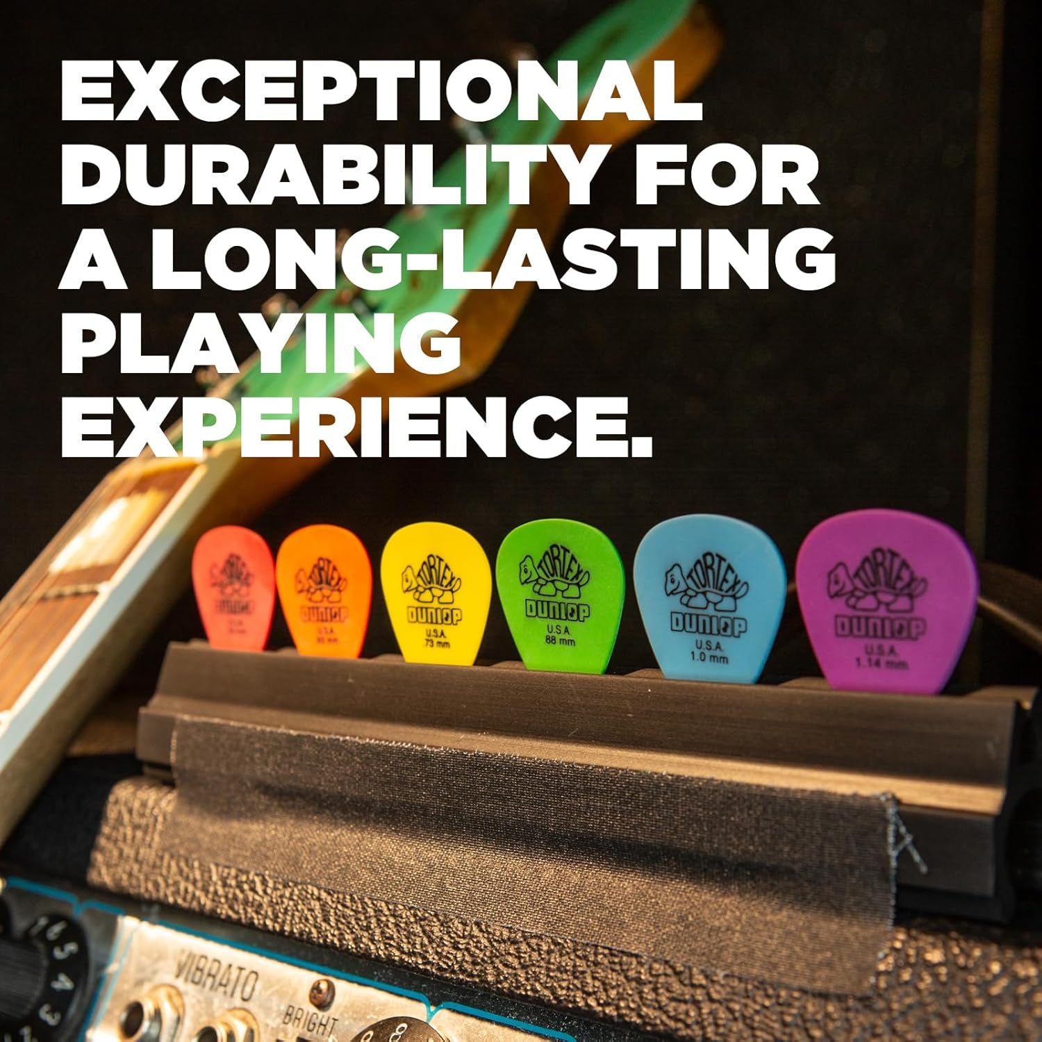 Dunlop Tortex Standard .60Mm Orange Guitar Pick, 12 Pack