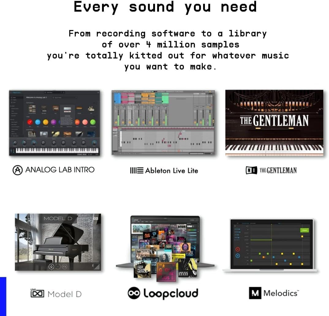 25- Key Minilab 3 - Universal MIDI Controller with Pads