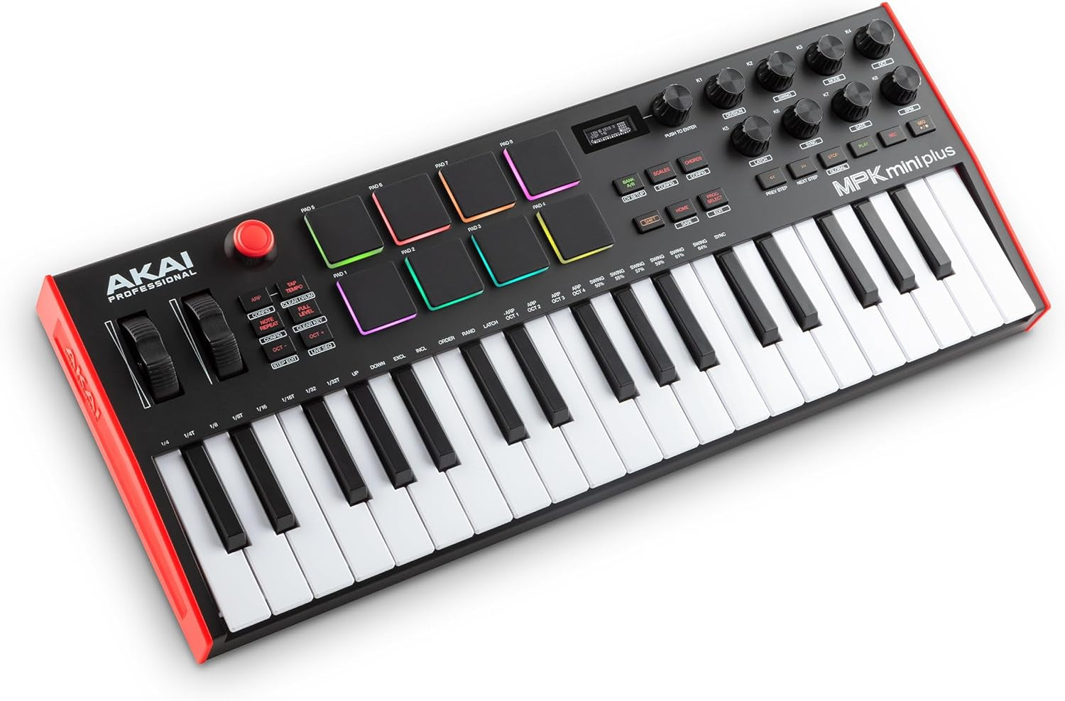 37-Key Akai MPK Mini plus - USB MIDI Keyboard Controller